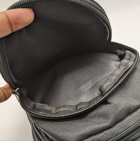 African Print Crossbody Mini Backpack - Picture 2 of 3